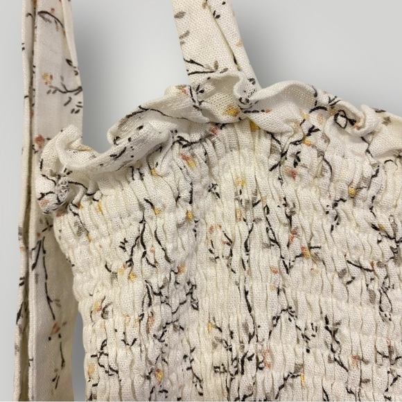 House of Harlow 1960 linen-blend midi dress Sz M - Picture 5 of 12